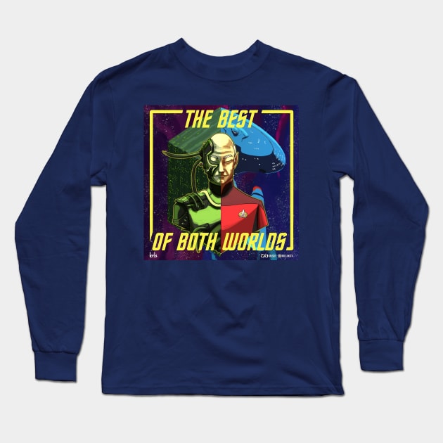 The Best of Both Worlds Long Sleeve T-Shirt by krls